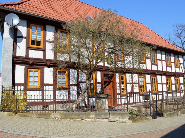 Haus mit Fachwerk