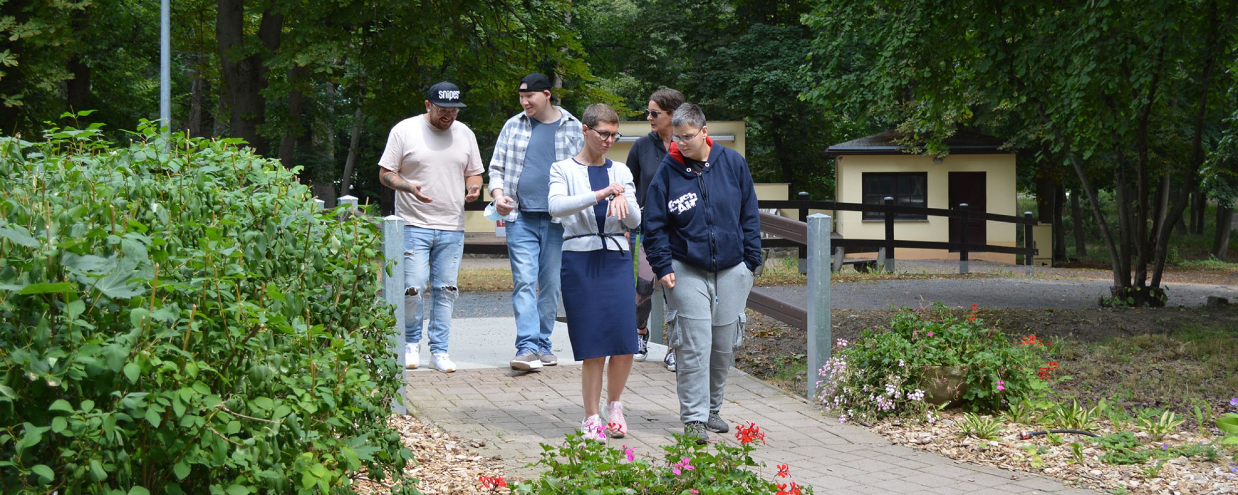 Eingangsportal der Stiftung