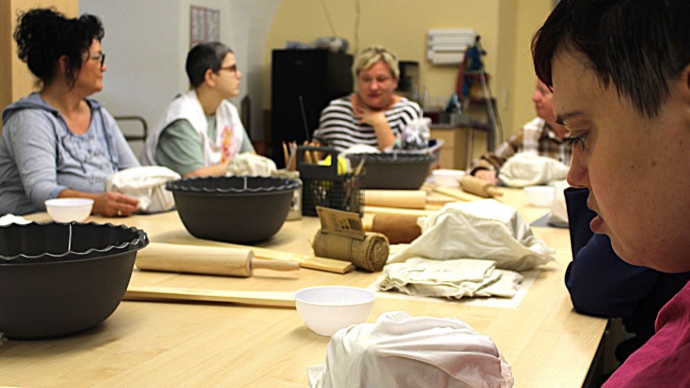 Offenes Atelier in der Tagesförderung