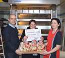 Salzlandsparkasse und Bäckerei Träger