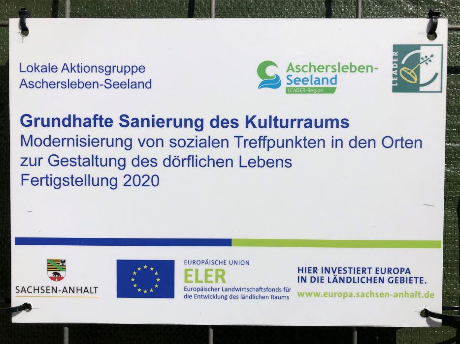 Infoblatt zur Kulturraumsanierung