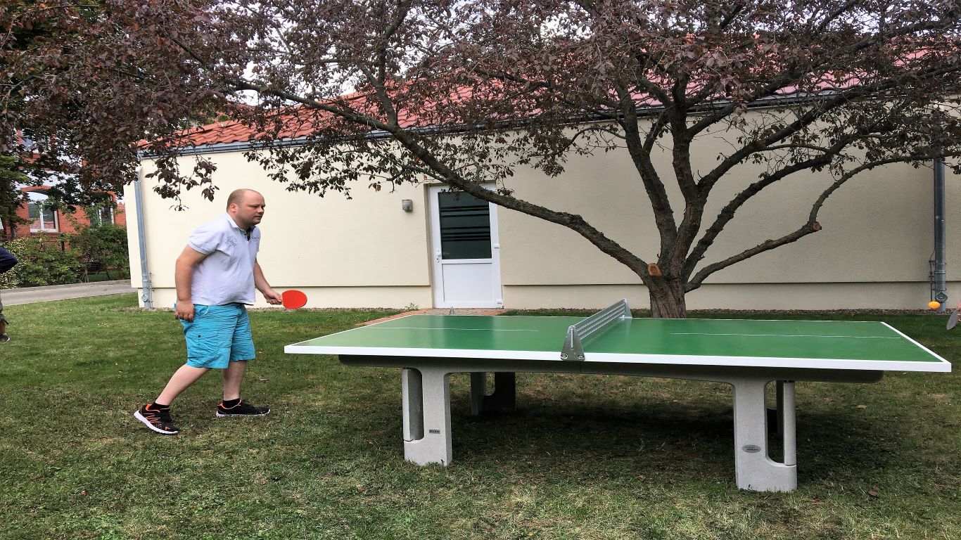 Tischtennisspiel