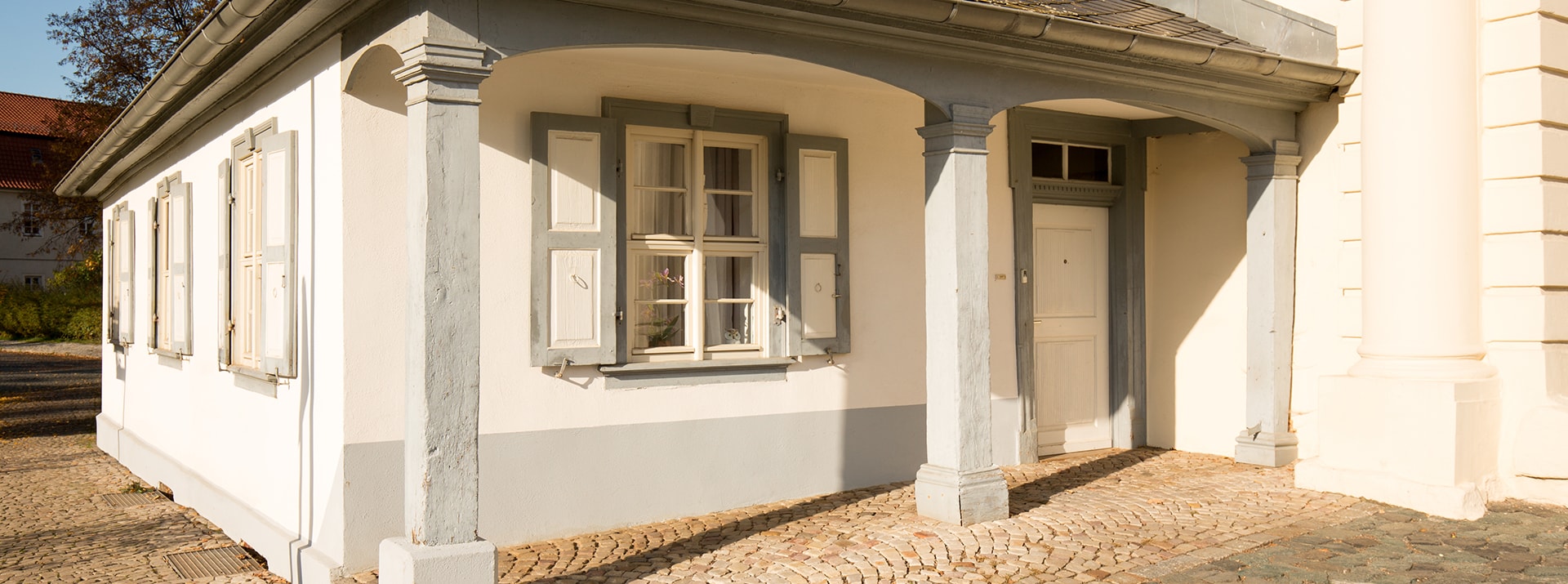 Eingangbereich der Stiftung