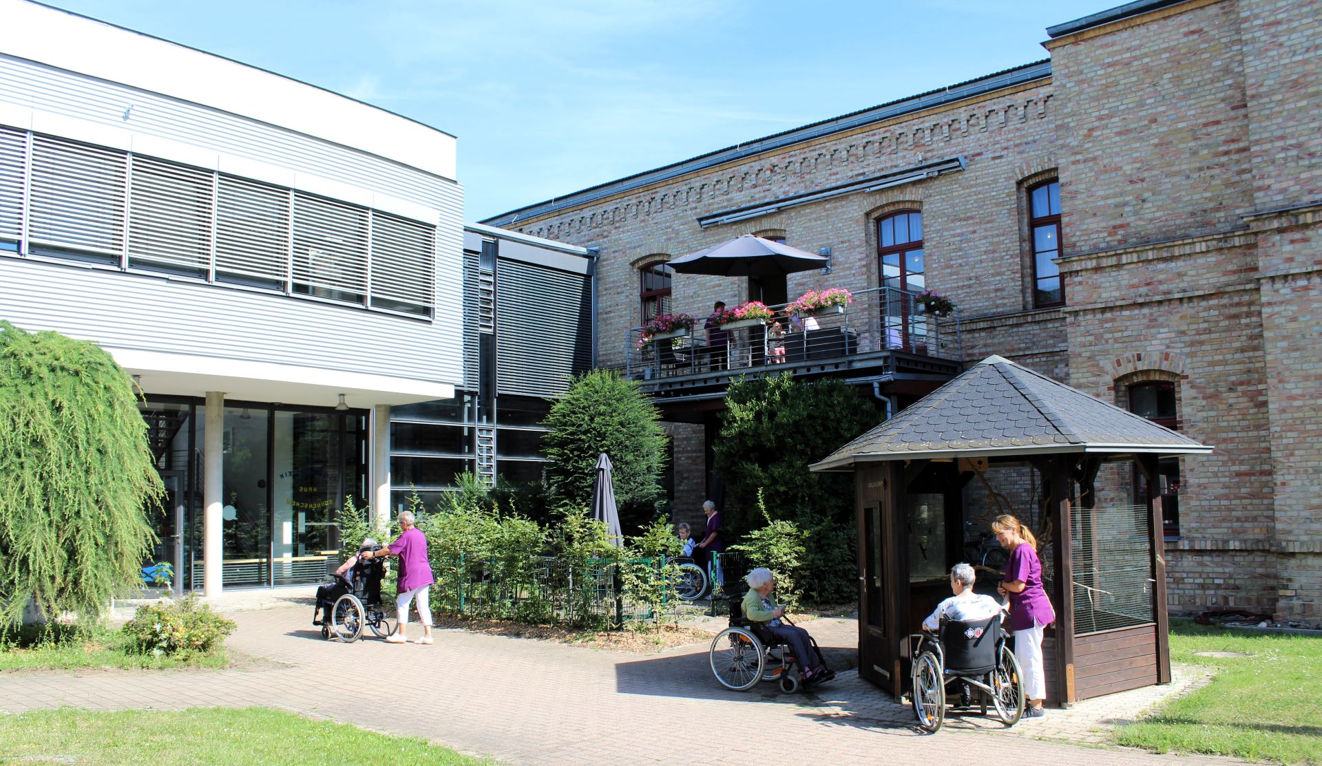 Aussenansicht Haus Sonnenschein